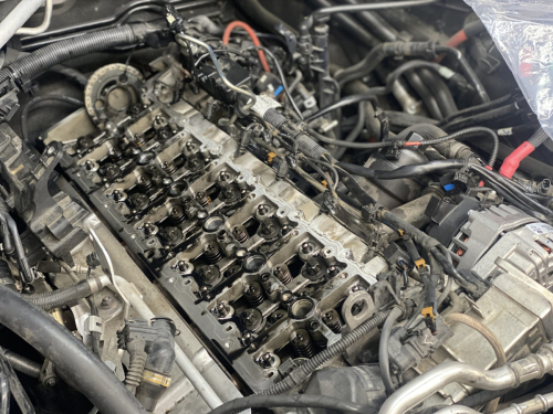 BMW diesel engine at DMW Motor Cars, expert BMW diesel service in Houston TX